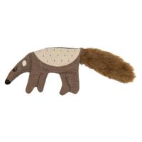 Jack and Vanilla Hondenspeelgoed - Knuffel met knisper - Gerecycled - Miereneter - 40 cm - thumbnail