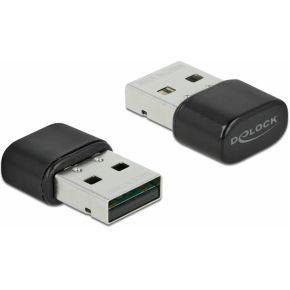Delock 61000 Bluetooth 4.2 en dual-band WLAN ac/a/b/g/n 433 Mbps USB-adapter