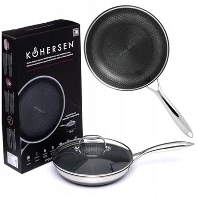 Kohersen Black Cube koekenpan 28 cm met deksel