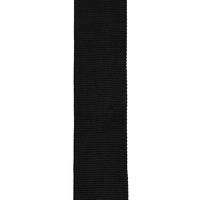 D&apos;Addario 74T000 gitaarband voor basgitaar 3" breed zwart met padding - thumbnail
