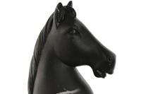 Decoratieve figuren Home ESPRIT Zwart Paard 13 x 13 x 33 cm - thumbnail