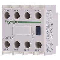Schneider Electric LADN22 Hulpschakelblok 2x NO, 2x NC 690 W 1 stuk(s) - thumbnail