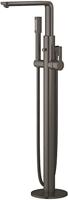 Vrijstaande Badmengkraan GROHE Lineare New Hard Graphite Geborsteld - thumbnail