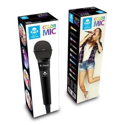 Idance Color Microfoon ClM9 Zwart