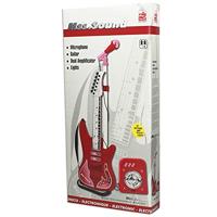 Kindergitaar Reig Microfoon Rood - thumbnail