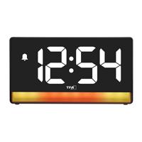 TFA Dostmann 60.2051.01 Wekker Kwarts Zwart Incl. oplaadfunctie - thumbnail