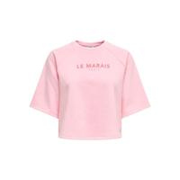 Kids ONLY zomer shirt S/S meisjes - print - roze - Kogcora - thumbnail