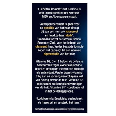Lucovitaal Complex met Keratine Capsules - thumbnail