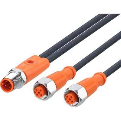 ifm Electronic EVM093 Verbindingskabel Aantal polen (sensoren): 4, 5 Stekker, recht, Bus, recht 2 m 1 stuk(s)