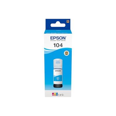 Epson 104 EcoTank inktfles Inkt Blauw - thumbnail