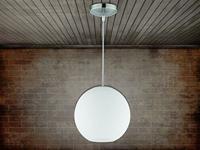 Trio Moderne HanglampMoon 30cm wit - R30153007 - thumbnail