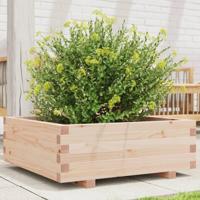 VidaXL Plantenbak 70x70x26,5 cm massief grenenhout - thumbnail