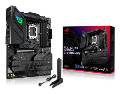 Asus ROG STRIX B860-F GAMING WIFI Moederbord Socket Intel LGA 1851 Vormfactor ATX Moederbord chipset Intel® B860