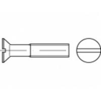 TOOLCRAFT TO-5452512 Verzonken schroeven M10 30 mm Sleuf Messing 100 stuk(s) - thumbnail