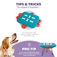 Nina Ottosson dog casino turquoise / oranje - thumbnail