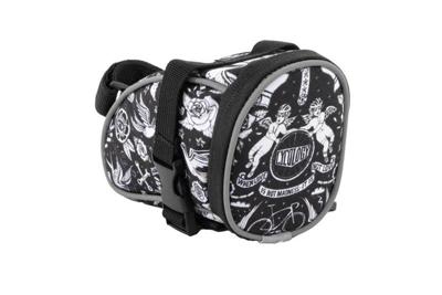 Cycology Velo Tattoo Zadeltas - Wit/Zwart Cycology Velo Tattoo Zadeltas - Wit/Zwart