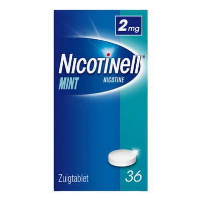 Nicotinell Zuigtablet Mint 2 mg - voor stoppen met roken