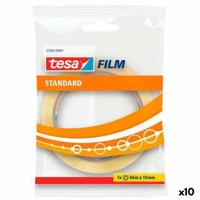 Plakband TESA Standard 66 m 15 mm Transparant (10 Stuks) - thumbnail