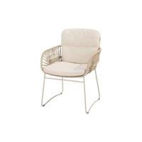 Murcia dining stoel latte incl. 2 kussens 60x66,5x85,5 cm 4SO - 4so - thumbnail