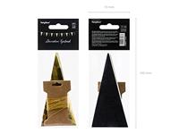 Mini Vlaggenlijn Goud/Zwart (2,15m) - thumbnail
