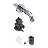 Geberit Piave elektronische wandwastafelkraan koud voor netvoeding 22cm chroom 116.281.21.1 - thumbnail