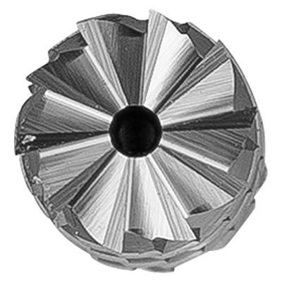 PFERD TOOLS 21001003 Freesstift Hardmetaal Cilinder met kopvertanding Lengte 65 mm Afmeting, Ø 12 mm Werklengte 25 mm Schachtdiameter 6 mm 1 stuks