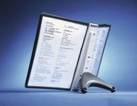 Durable Standaard voor bureaustandaard SHERPA SOHO 5 - 5540 Zwart DIN A4 Aantal meegeleverde displaypanels 5 - thumbnail
