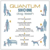 Handsfree riem - KURGO - QUANTUM - 6 standen - 120 t/m 180 cm - Paars - thumbnail