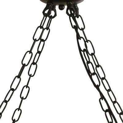 Searchlight Klassieke kroonluchterCartwheel Ø 80cm - 8908-8BK