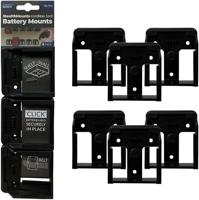 Stealthmounts Batterijhouders voor Bosch 18v | Zwart | 6 stuks - BM-BO18-6 - thumbnail