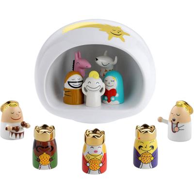 Alessi Presepe Kerststal compleet Alessi Presepe Kerststal compleet