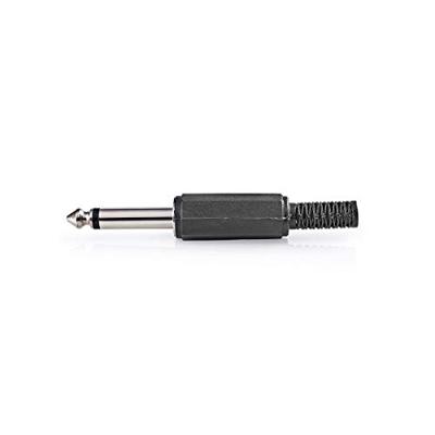 Nedis Plug 6,35 mm monojack met trekontlasting - thumbnail