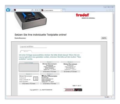 Trodat Printy tekststempel, met voucher Printy 4911, ft 38 x 14 mm, op blister Trodat Printy tekststempel, met voucher Printy 4911, ft 38 x 14 mm, op blister