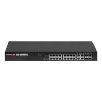 Edimax GS-5416PLC netwerk-switch Managed Gigabit Ethernet (10/100/1000) Zwart 1U Power over Ethernet (PoE) - thumbnail