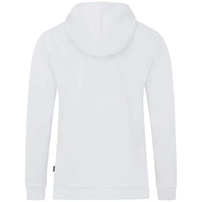 JAKO C6820D Jas Met Kap Organic Dames - Wit - 48
