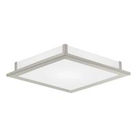 Eglo Vierkante plafondlampAuriga nikkel - 31897 - thumbnail