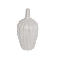 Vaas Annet M Wit Aardewerk 14,5x14,5x28cm - thumbnail