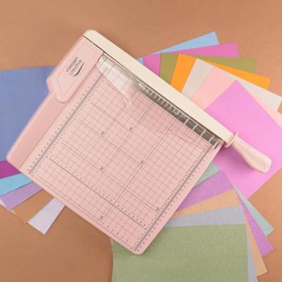Vaessen Creative • guillotine papiersnijder 30,5x30,5cm roze