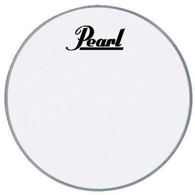 Pearl PTH-22CEQPL ProTone 22 inch bassdrumvel wit met logo