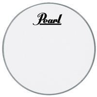 Pearl PTH-22CEQPL ProTone 22 inch bassdrumvel wit met logo - thumbnail