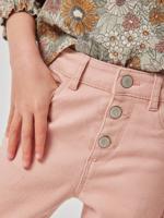 Mom fit MorphologiK medium meisjesbroek roze (poederkleur) - thumbnail