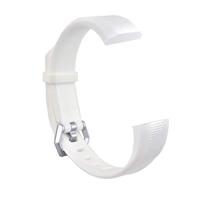 Children Silicone Twilled Wrist Strap for FITBIT ACE (White) - thumbnail