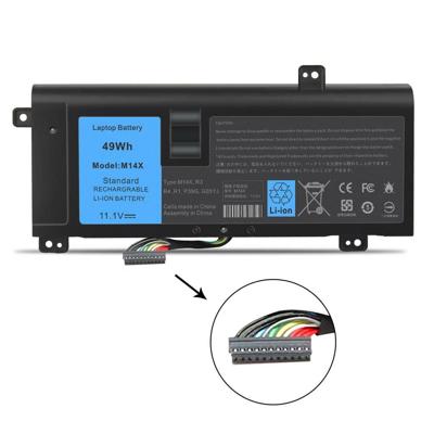 Notebook battery for DELL Alienware 14 A14 M14X R3 R4 series 11.1V 6280mAh Notebook battery for DELL Alienware 14 A14 M14X R3 R4 series 11.1V 6280mAh