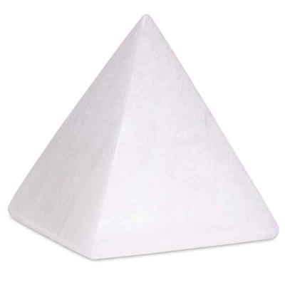 Edelsteen Piramide Seleniet - 8 cm Edelsteen Piramide Seleniet - 8 cm