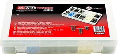 KS Tools 420.0910 Bevestigingsset clip voor Fiat, 308-delig