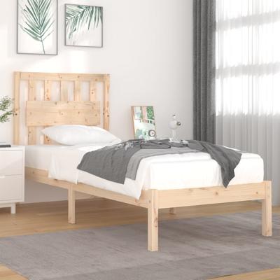 Bedframe massief grenenhout 100x200 cm