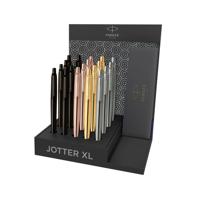 Balpen Parker Jotter XL Monochrome assorti medium 20 stuks - thumbnail