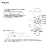 Patlite Signaallamp NE-24A-B NE-24A-B Blauw Blauw Continulicht 24 V/DC - thumbnail