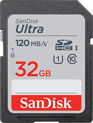 SanDisk Ultra SDHC UHS-I-kaart 32 GB geheugenkaart SanDisk Ultra SDHC UHS-I-kaart 32 GB geheugenkaart