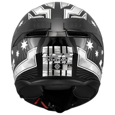 LS2 integraalhelm "ff808 stream ii galdam". helmet ff808 stream ii galdam xl bl./white